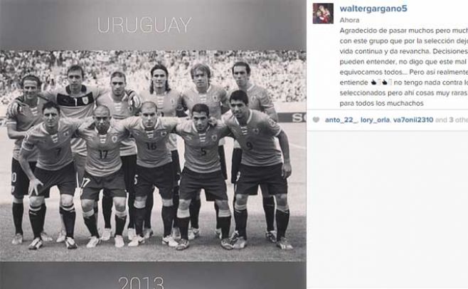 Polémico comentario de Gargano tras conocer la lista