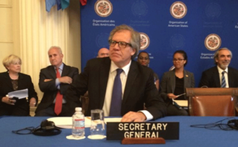 Almagro asumió como secretario general de la OEA. OEA