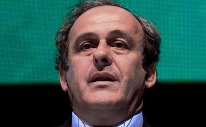 Platini le pidió la renuncia a Blatter