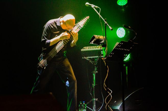 Tony Levin "Stick men Tour 2015"  en Uruguay.  Mona Vilche