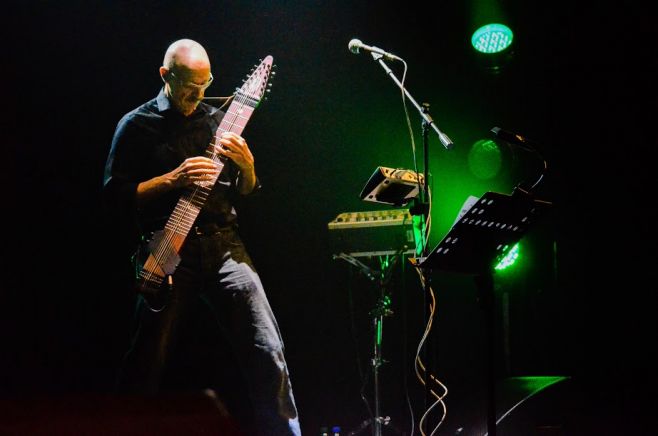 Tony Levin "Stick men Tour 2015"  en Uruguay.  Mona Vilche