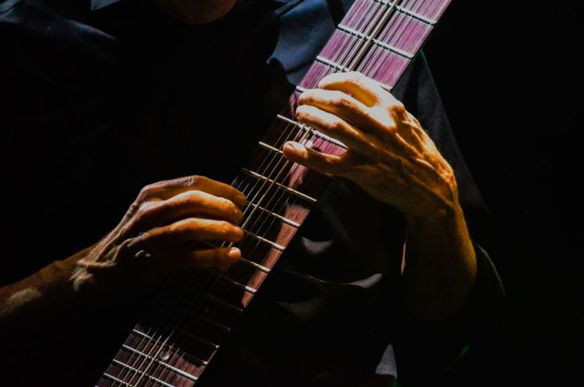 Tony Levin "Stick men Tour 2015"  en Uruguay.  Mona Vilche