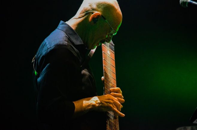 Tony Levin "Stick men Tour 2015"  en Uruguay.  Mona Vilche