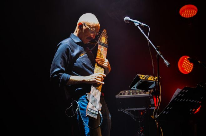 Tony Levin "Stick men Tour 2015"  en Uruguay.  Mona Vilche