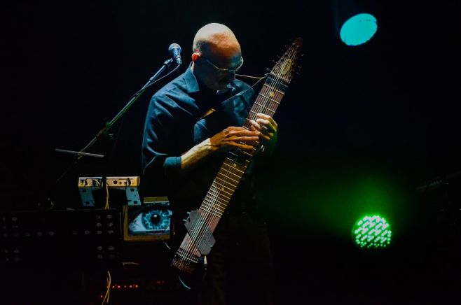 Tony Levin "Stick men Tour 2015"  en Uruguay.  Mona Vilche