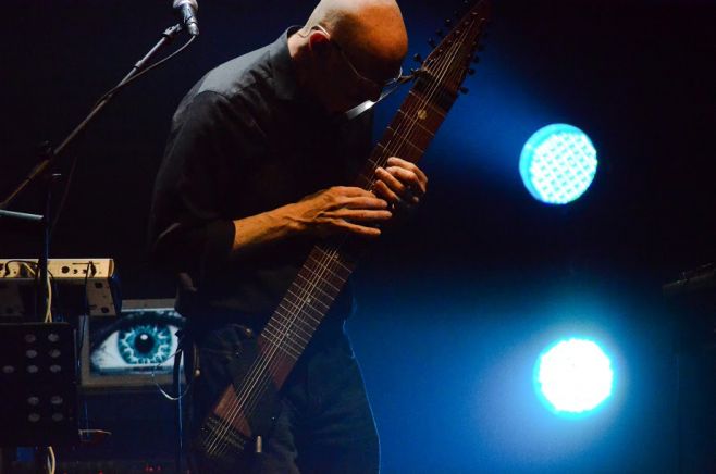 Tony Levin "Stick men Tour 2015"  en Uruguay.  Mona Vilche