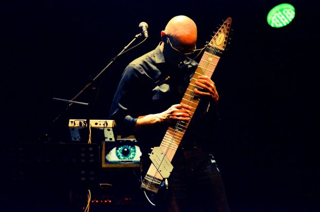 Tony Levin "Stick men Tour 2015"  en Uruguay.  Mona Vilche