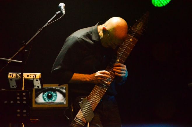 Tony Levin "Stick men Tour 2015"  en Uruguay.  Mona Vilche