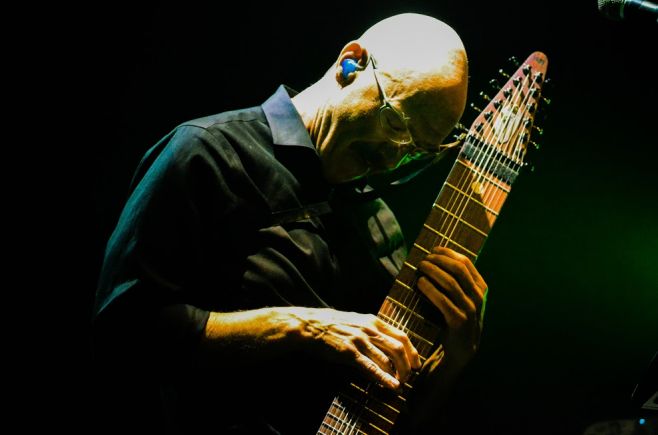 Tony Levin "Stick men Tour 2015"  en Uruguay.  Mona Vilche