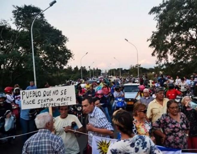 Artigas: liberan puente tras protestas por incautación de mercadería