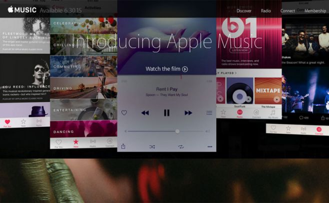 Tim Cook presentó Apple Music: el nuevo rival de Spotify. Apple