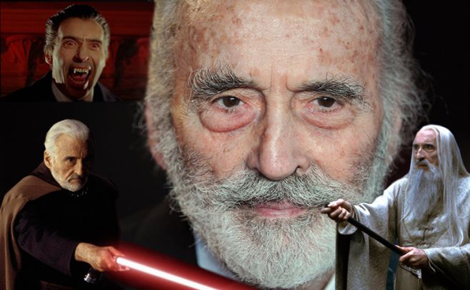 Muere Christopher Lee, mítico actor del Conde Drácula