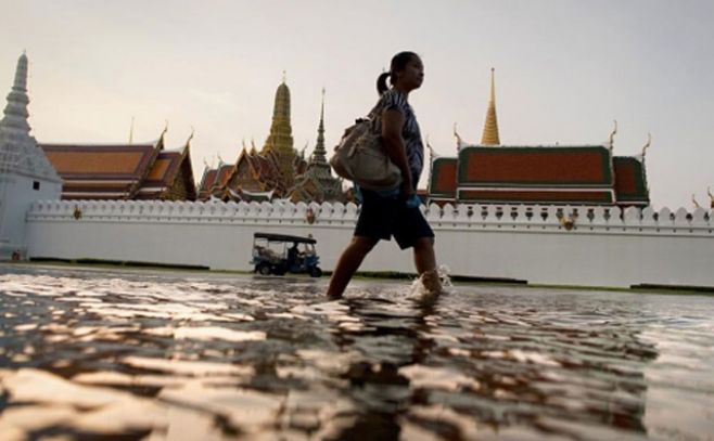 Bangkok se hunde a una media de 10 milímetros al año. EFE/Archivo