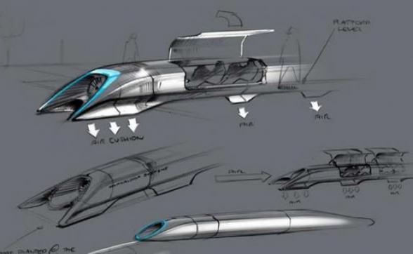 El híbrido entre tren y avión que revolucionará el transporte. El diseo de Hyperloop | EFE