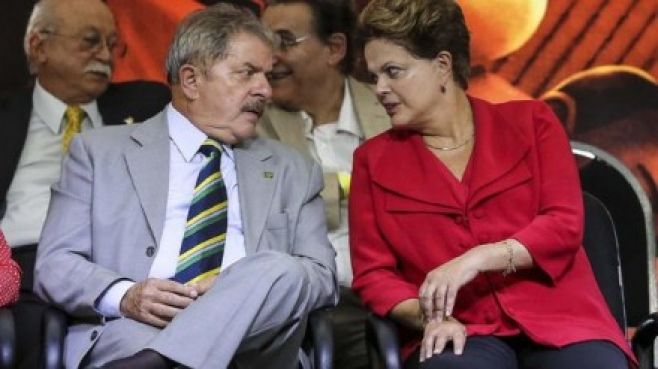 Luiz Incio Lula da Silva y Dilma Rousseff. ©Folhapress