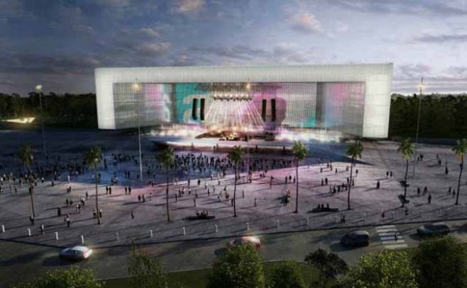 Antel Arena: se llevaba invertido cerca de la mitad de lo previsto para 2015