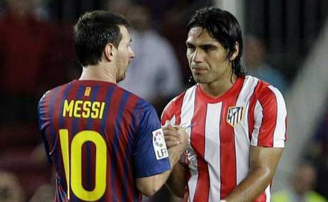 Falcao también defendió a Lionel Messi