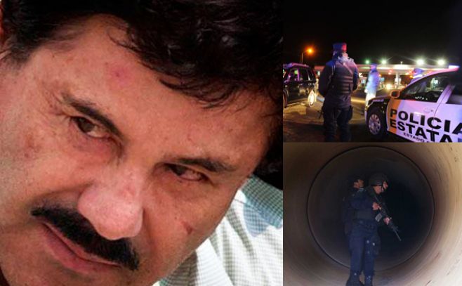 Anuncian cacería para recapturar a "El Chapo" Guzman