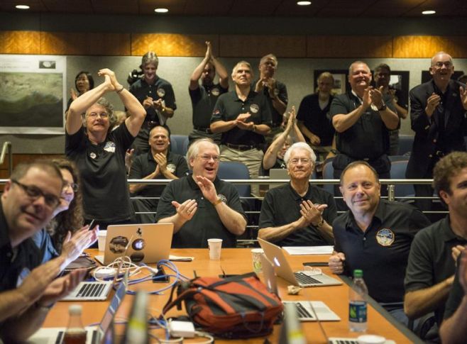 Viaje histórico: así llegó la nave "New Horizons" a Plutón. EFE