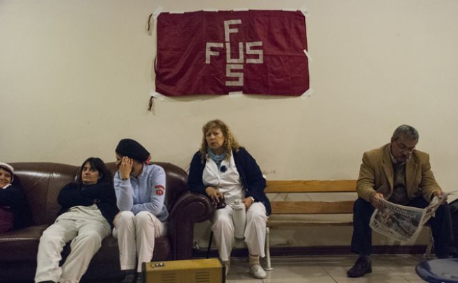 "Con los trabajadores no se juega", advirtieron los sindicatos de la salud "Con los trabajadores no se juega", advirtieron los sindicatos de la salud