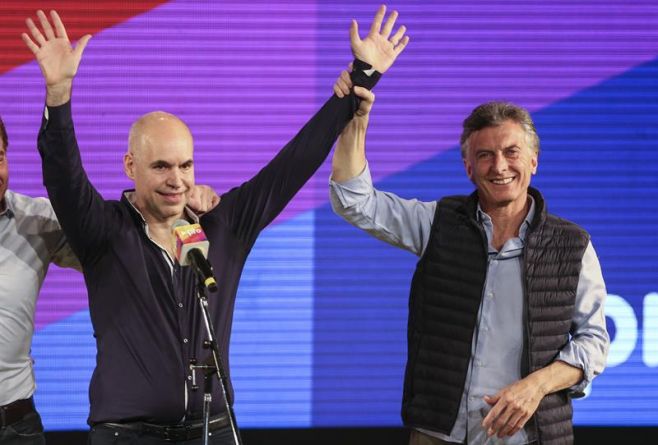 Horacio Rodrguez Larreta y Mauricio Macri. ©EFE