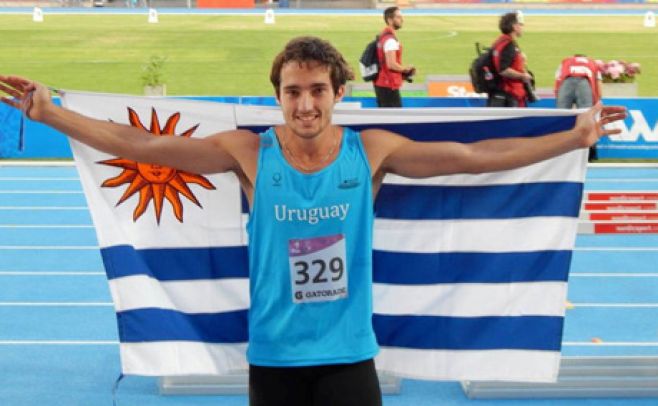 Emiliano Lasa se lleva el bronce en salto largo
