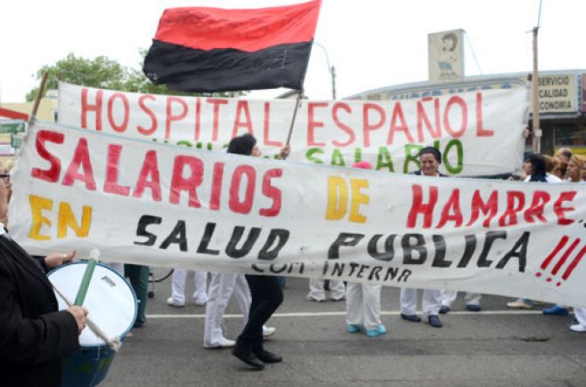 Funcionarios de Salud Pública paran este miércoles por 24 horas