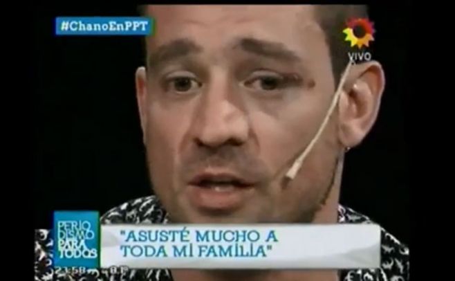 "Chano" Charpentier se quebró al hablar con Lanata "Chano" Charpentier se quebró al hablar con Lanata