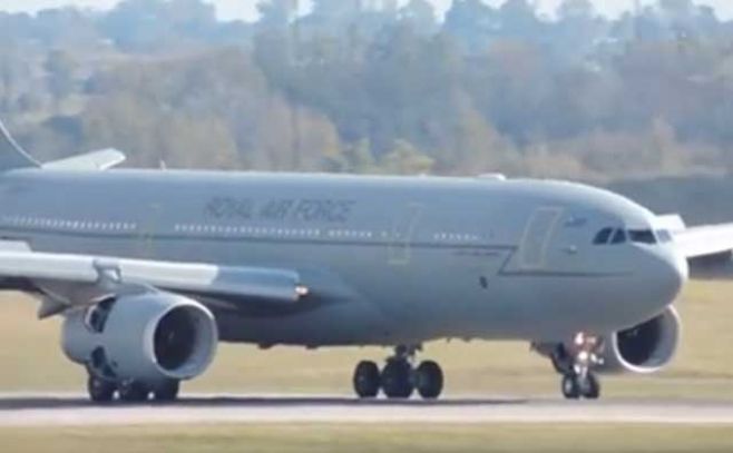 Por qué aterrizaron aviones militares británicos en Carrasco