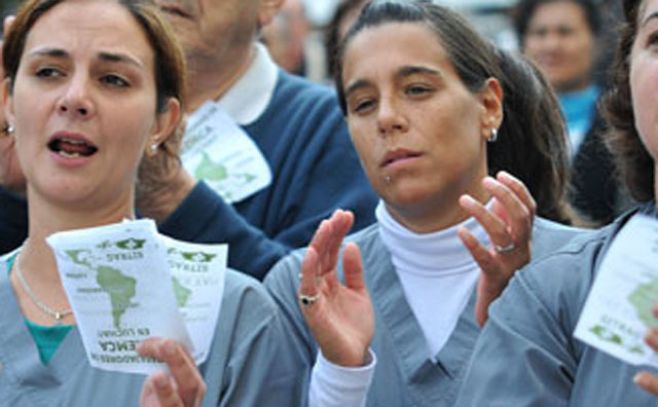 Atención en salud privada afectada por paro de funcionarios no médicos