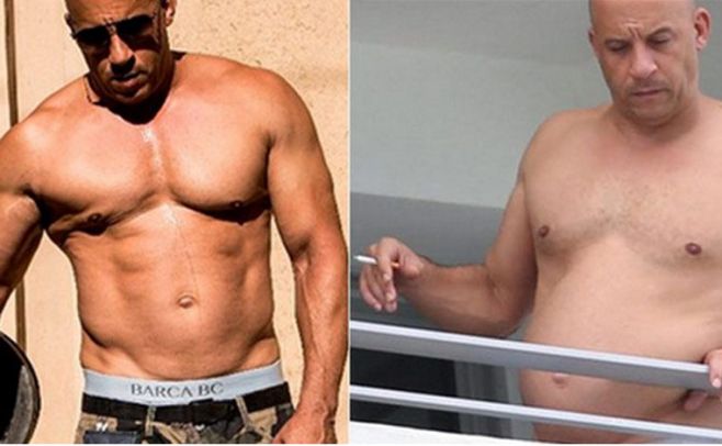 La respuesta de Vin Diesel a las bromas por su panza