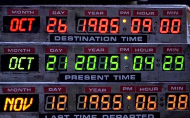 El futuro es hoy Marty McFly