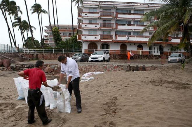 Daños materiales por Patricia; no causó víctimas mortales. EFE