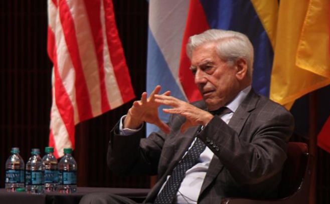 Vargas Llosa: literatura deja crear "mundos maravillosos"