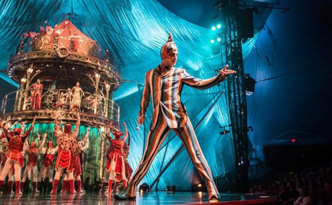 El Cirque du Soleil llega a Uruguay con "Kooza". EFE