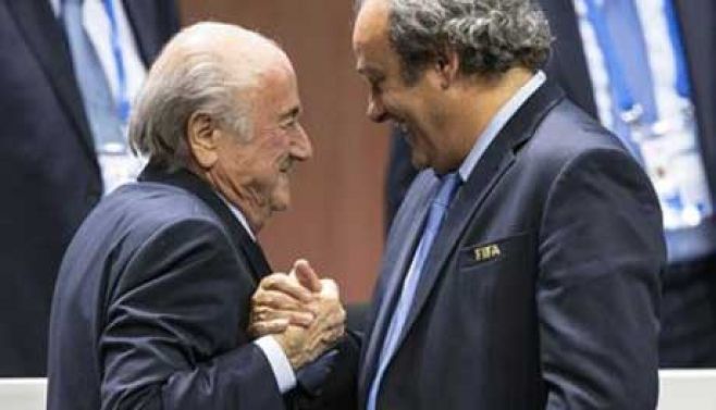 Blatter y Platini, rechazados Blatter y Platini, rechazados