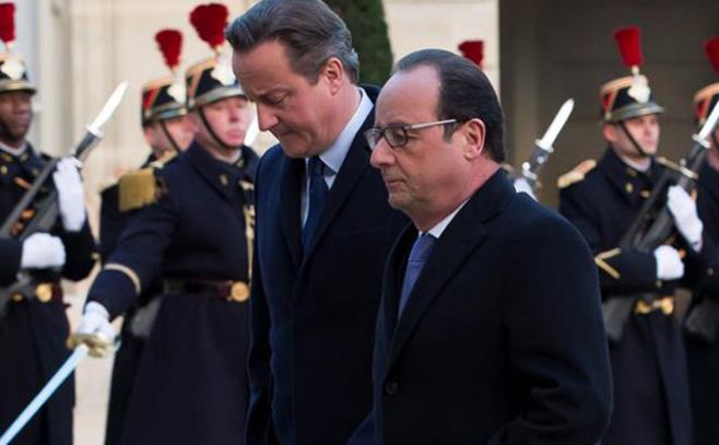 Cameron pone a disposición de Francia base militar en Chipre