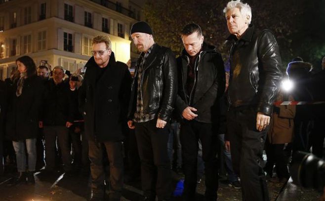 U2 tocará en París el próximo mes tras cancelar dos conciertos