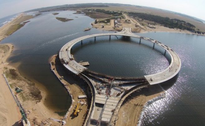 Este mes se inaugura el puente circular de la Laguna Garzón