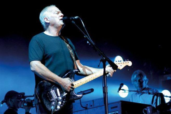 Gilmour revive a Pink Floyd en su primera cita con Sudamérica