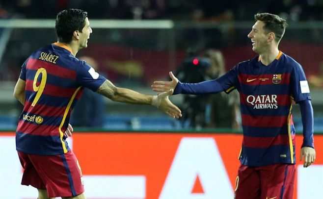 "Lucho" y Messi, máximos goleadores historicos