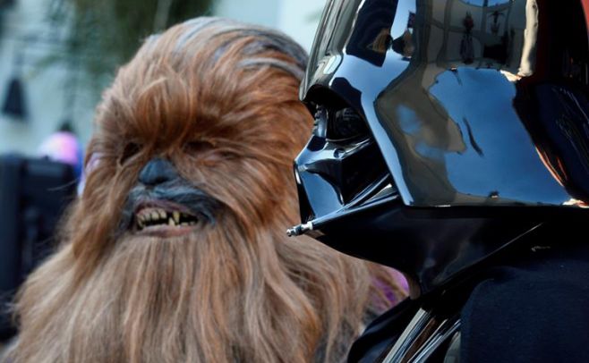 "Star Wars" llena una iglesia en la misa de domingo