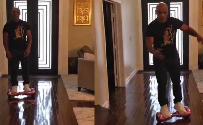 La bochornosa caída de Mike Tyson incendia las redes