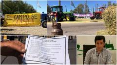 Productores rurales protestaron en una decena de departamentos contra aumentos de tarifas