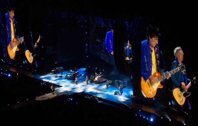 Así será el escenario de los Stones