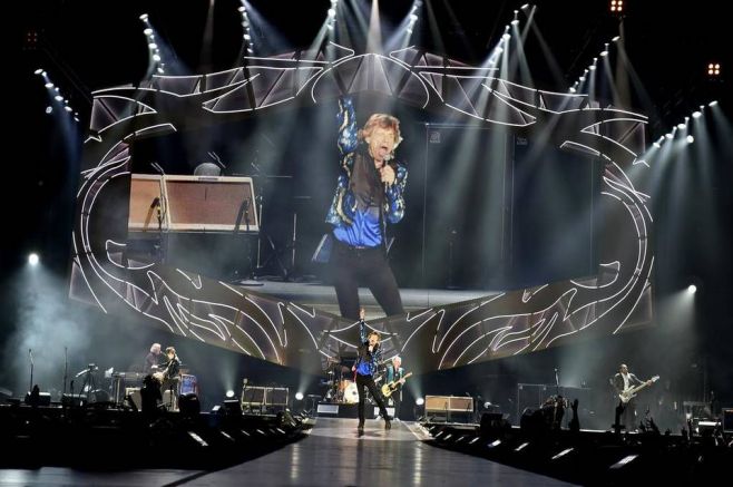 Así será el escenario de los Stones