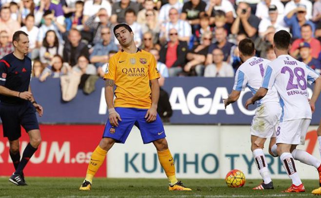 Sufrida victoria del Barcelona ante Málaga