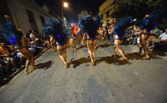 Así fue la primera etapa del desfile de llamadas. Nicolas Celaya/Adhocfotos