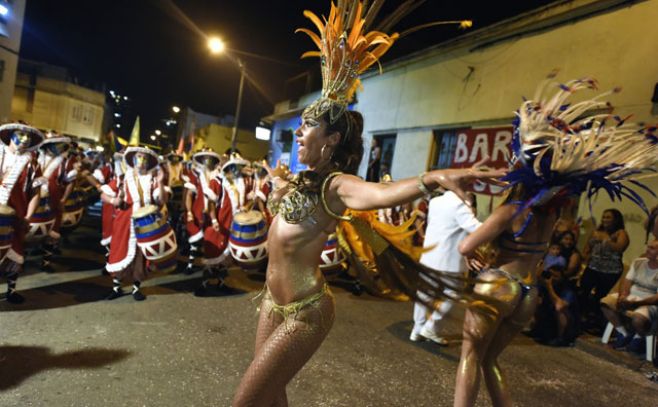 Así fue la primera etapa del desfile de llamadas. Nicolas Celaya/Adhocfotos