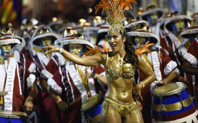 Así fue la primera etapa del desfile de llamadas. Nicolas Celaya/Adhocfotos